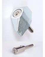 FDM 007 Round Headed Bullet Lock and Weldable Housing