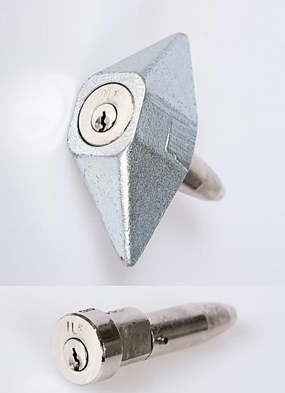 FDM 004 Round Cylinder Bullet Lock and Weldable Housing