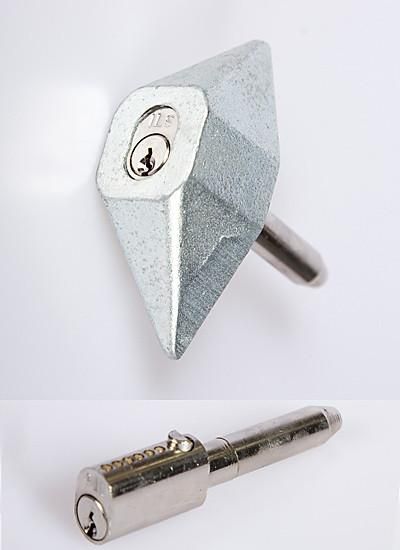 FDM 005 Oval Bullet Lock and Weldable Housing