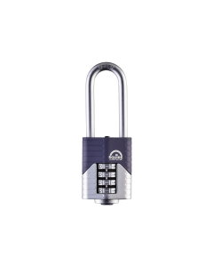 SQUIRE VULCAN 50MM RECODABLE COMBINATION X LONG SHACKLE