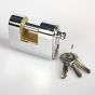 Panzer 78mm Single Lockbolt Fully Armoured Padlock with 3 keys