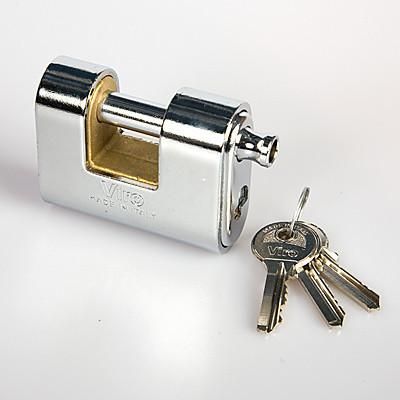 Panzer 78mm Single Lockbolt Fully Armoured Padlock with 3 keys