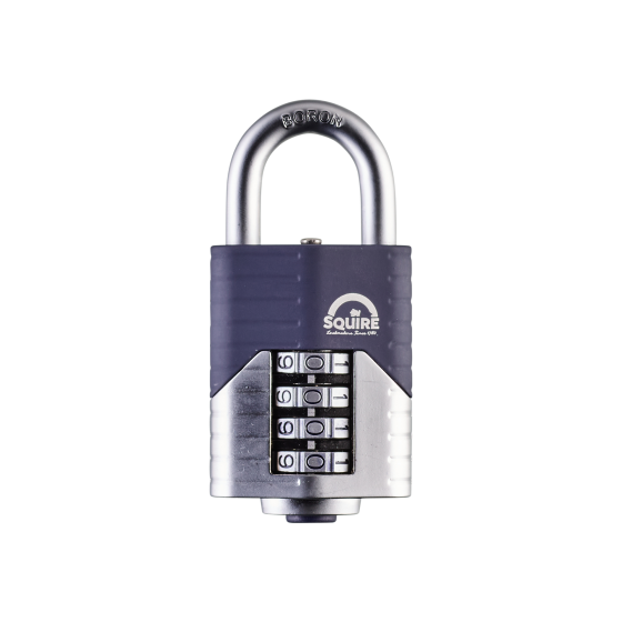 SQUIRE VULCAN 50MM RECODABLE COMBINATION BORON SHACKLE