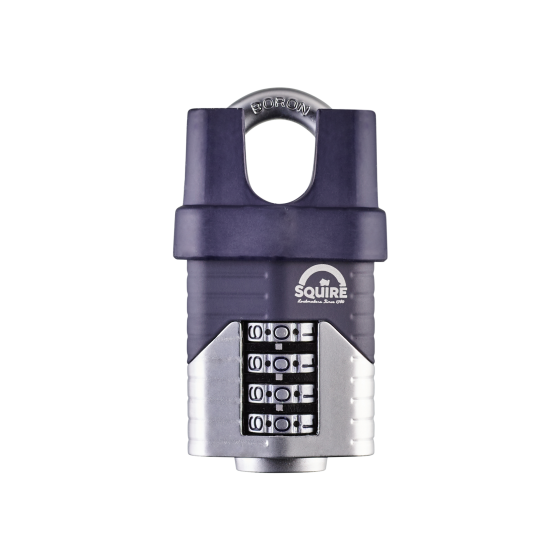 Squire Vulcan 50mm Recodable Combination Closed Boron Shackle - VULVANCOMBI50CS